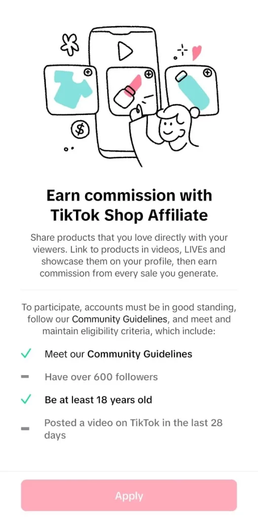 Anda bisa dapat uang dari TikTok dengan TikTok Affiliate