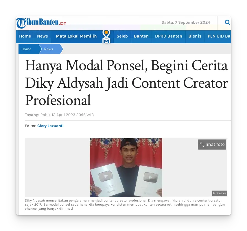 Arti monetisasi akan cukup besar untuk mendukung kemajuan konten