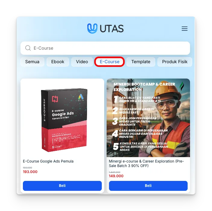 arti monetisasi adalah proses mendapatkan uang sesuai skill seperti menjual e-course
