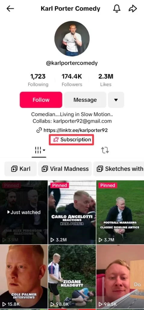 cara menghasilkan uang dari TikTok bisa dengan subscription