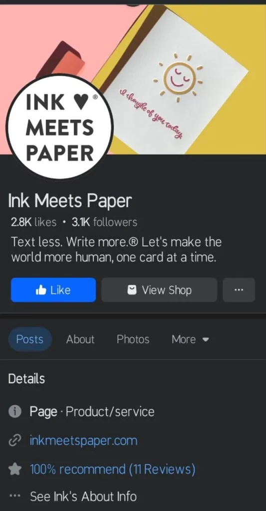 Ink Meets Paper
