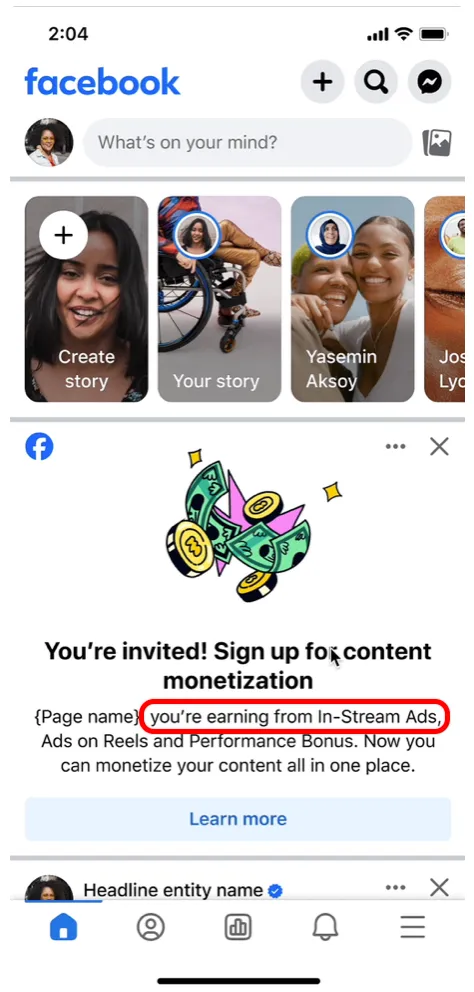cara mendapatkan uang dari Facebook bisa dengan Iklan dari program Facebook