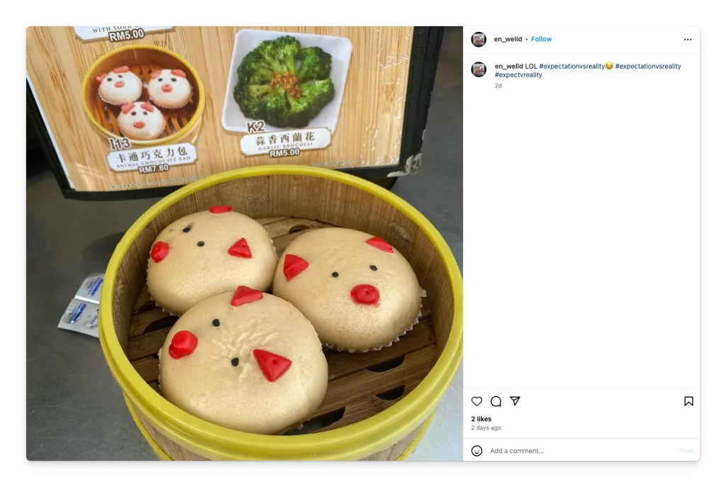 ide konten Instagram tanpa wajah expectation vs reality