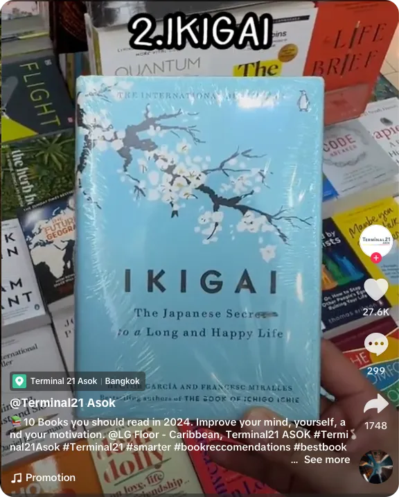 ide konten TikTok tanpa wajah berupa book review