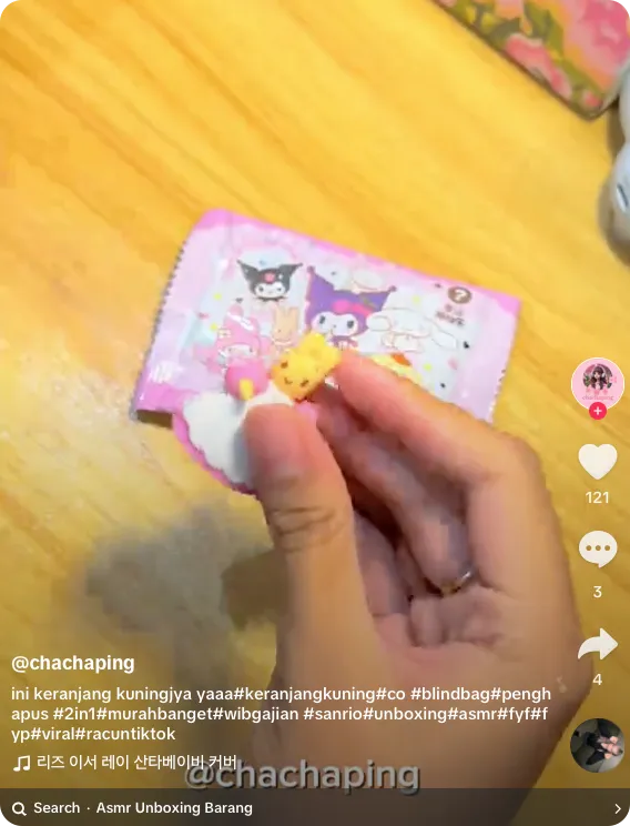 ide konten TikTok untuk pemula dengan unboxing