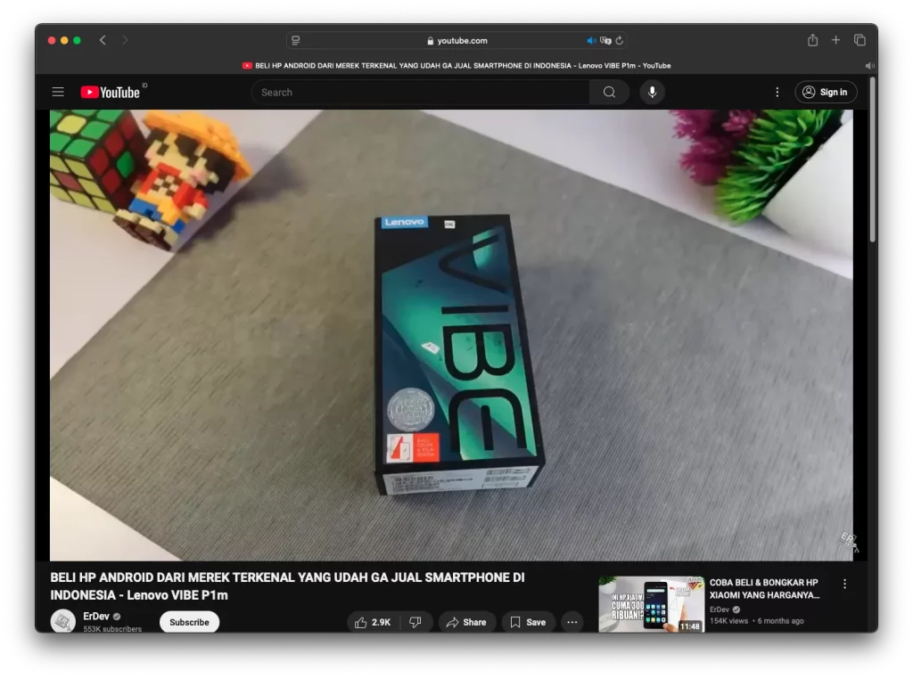 ide konten YouTube tanpa wajah salah satunya adalah unbox gadget