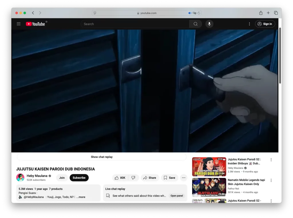 konten YouTube yang tidak menampilkan wajah adalah konten dubbing