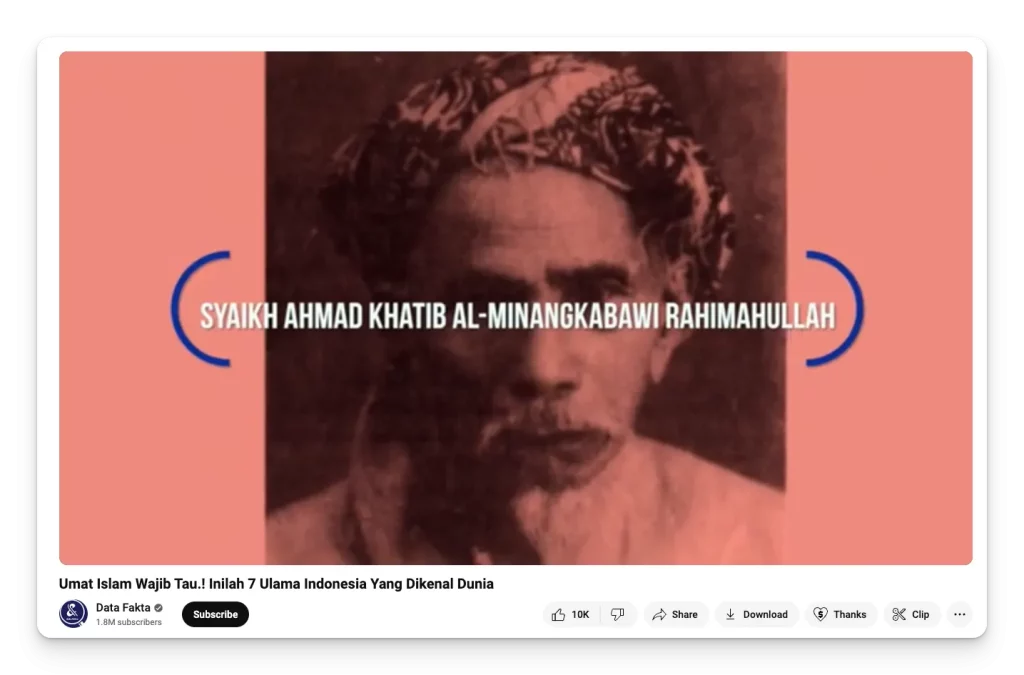Anda bisa membuat konten islam terkait tokoh Islam di berbagai zaman