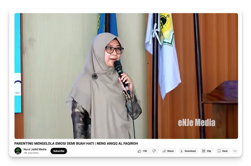 ide konten islami berupa parenting