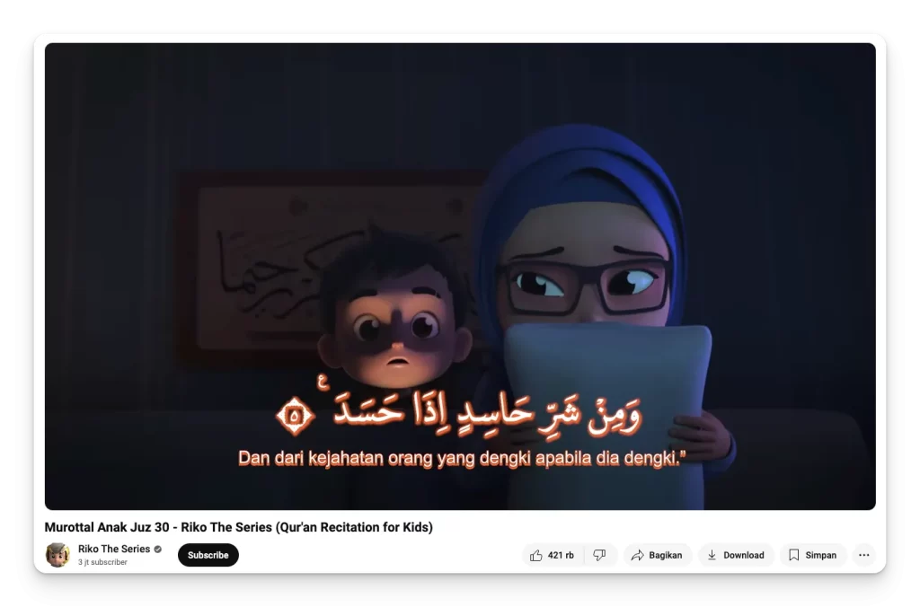 konten islami yang layak dicoba tahun ini adalah murottal quran