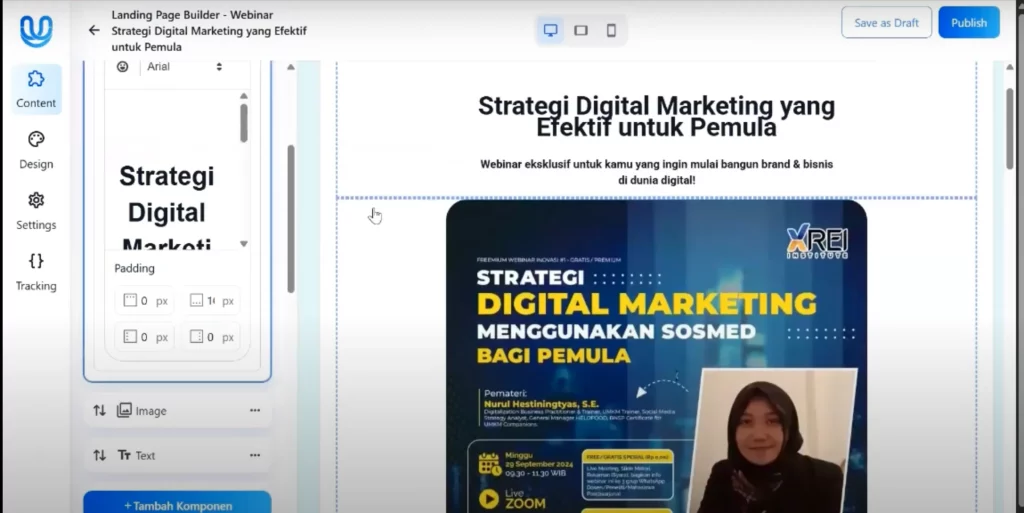buat landing page baru 3