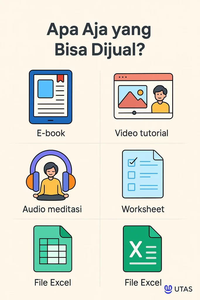 produk digital apa saja yang bisa dijual